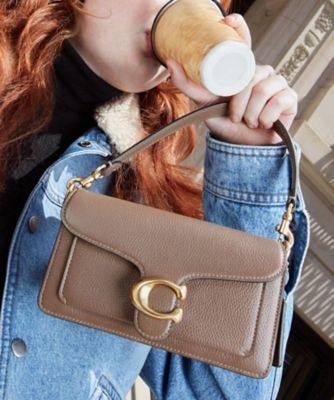 モテCOACH コーチ 新作 タビー ショルダーバッグ オレンジ 新品 未使用